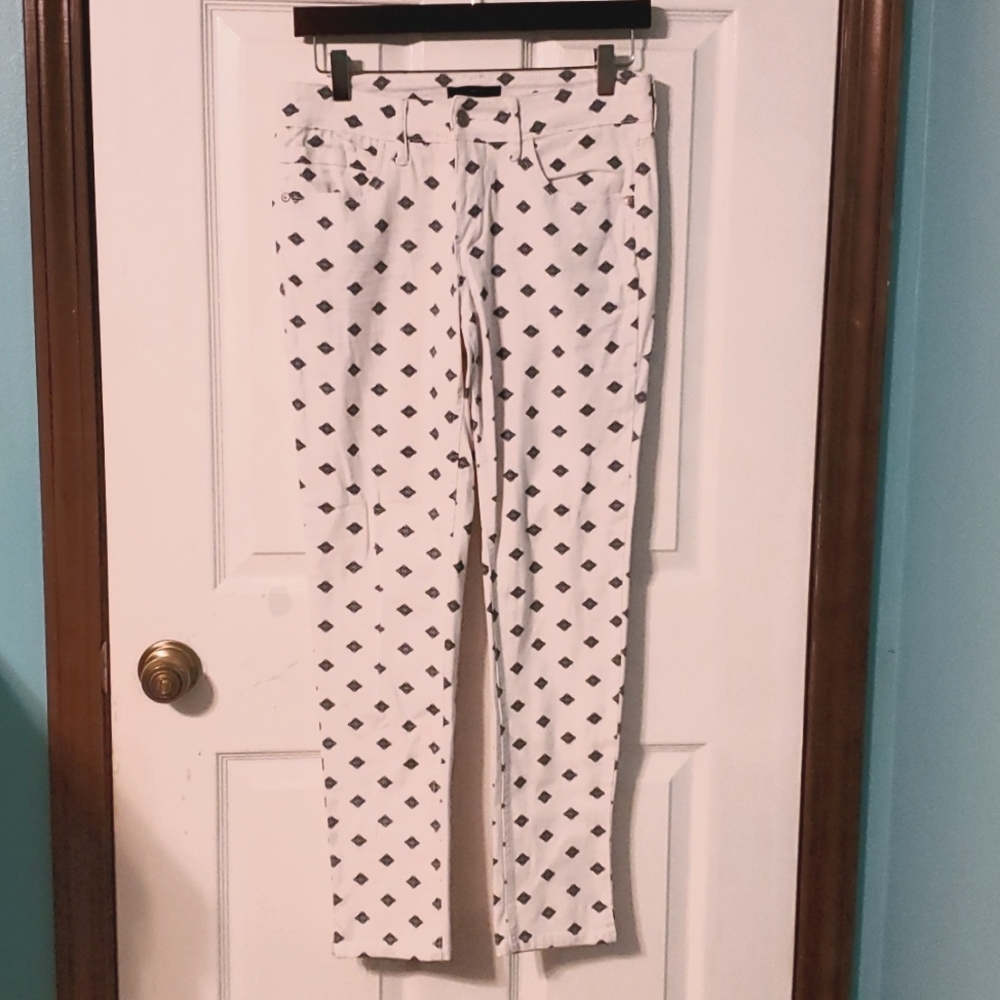 Signature Studio Patterned Jeans Size 6